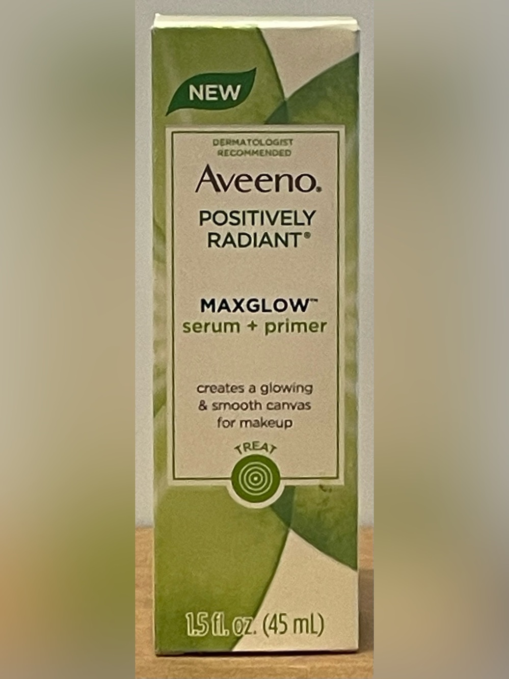 Aveeno Positively Radiant MaxGlow Serum + Primer — 1.5 fl oz